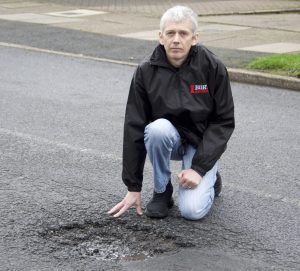 Randale Drive pothole repair delay