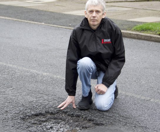 Randale Drive pothole repair delay