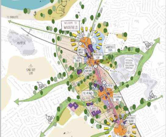 Whitefield Town Centre plan