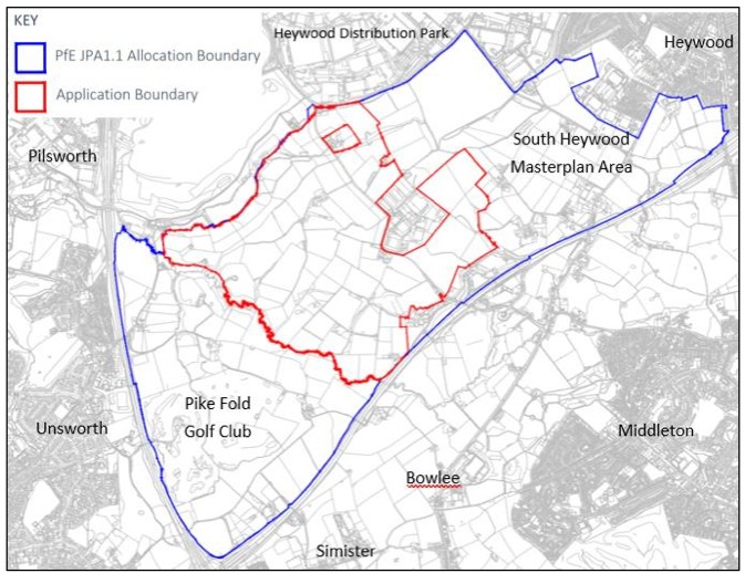 Northern Gateway planning application set to destroy 1500 acres of farmland in Pilsworth